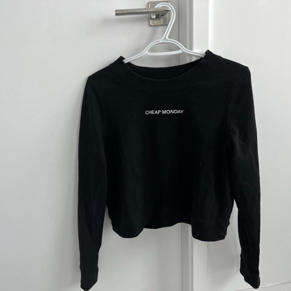 Cheap Monday black crewneck